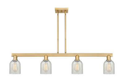 Arcadia Island Light Cast Brass Glass Steel