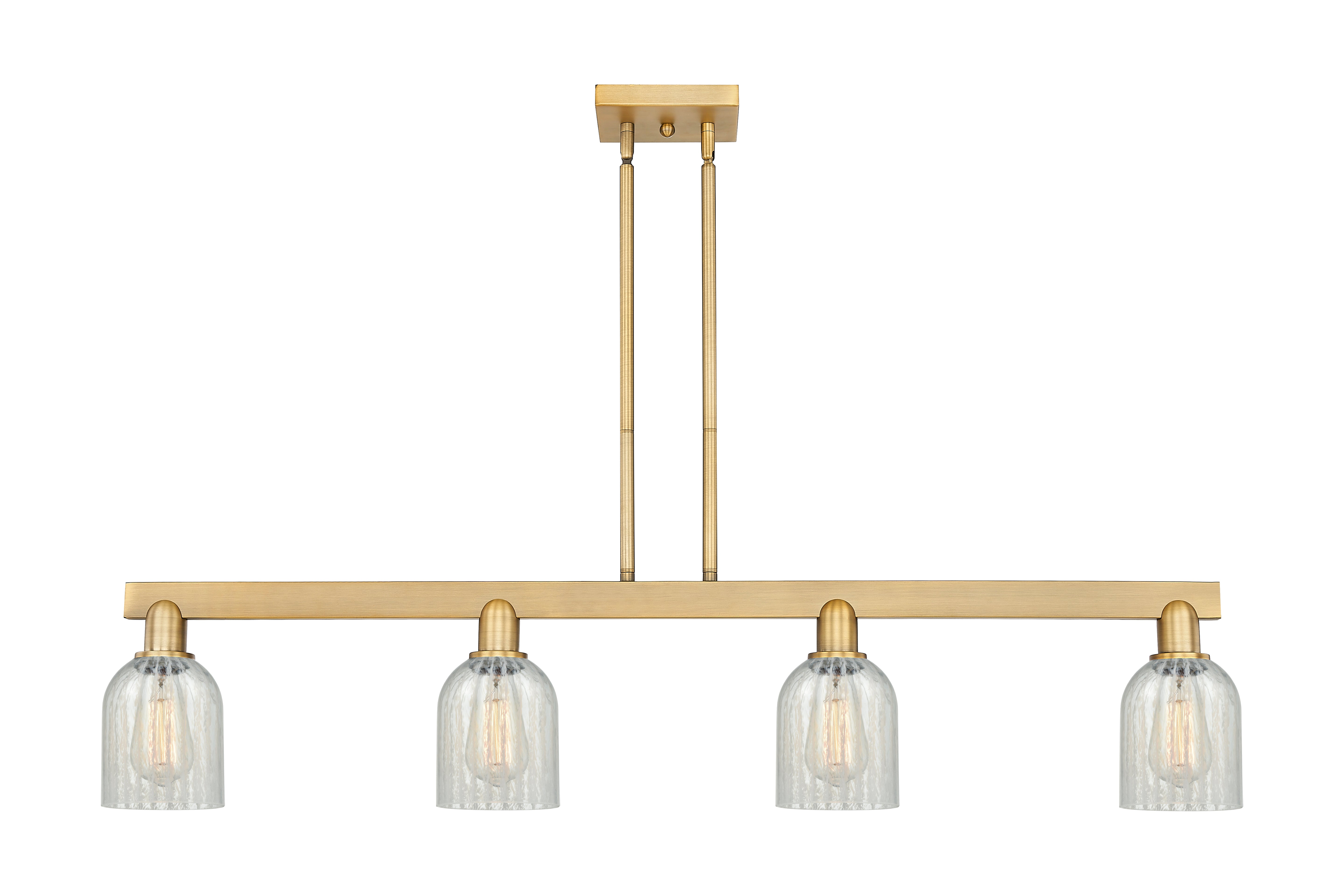 Arcadia Island Light Cast Brass Glass Steel