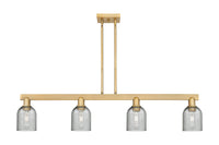 Caledonia 48-Inch 4-Light Stem-Hung Island Light 9.875-Inch High