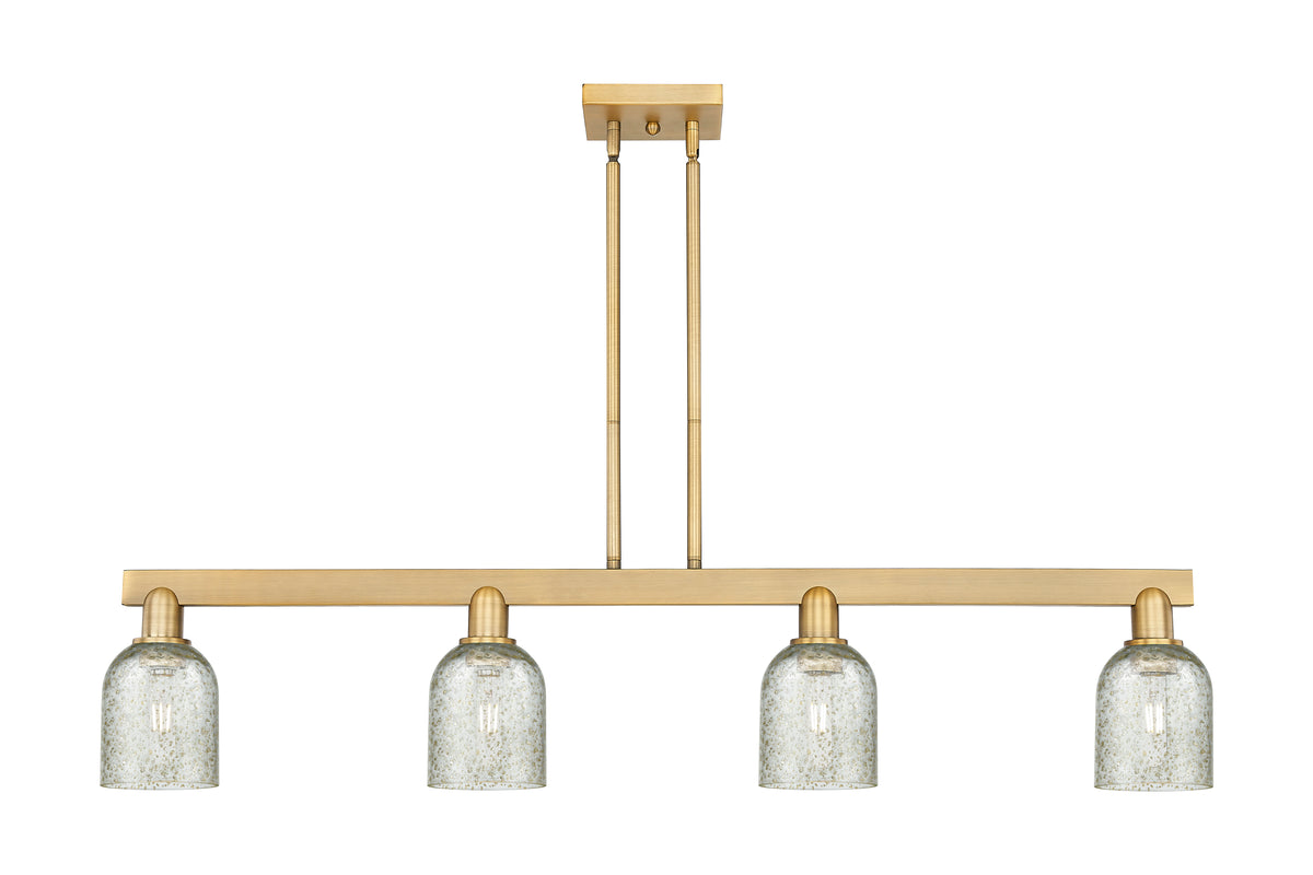 Caledonia 48-Inch 4-Light Stem-Hung Island Light 9.875-Inch High
