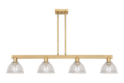 Arcadia Island Light Cast Brass Finish Steel