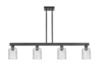 Cobbleskill 48-Inch 4-Light Stem-Hung Island Light 9.875-Inch High