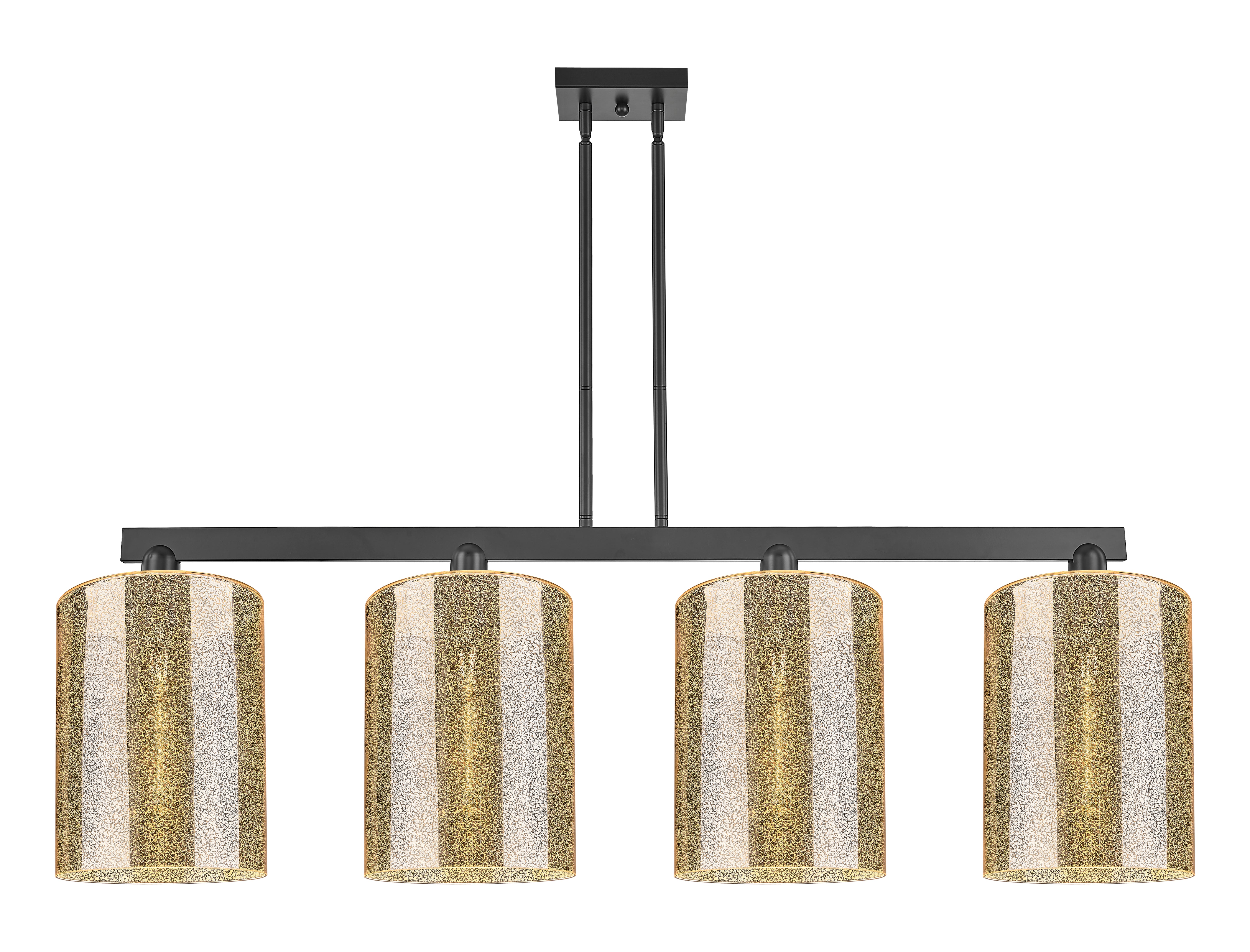 Arcadia Island Light Brass Steel Glass