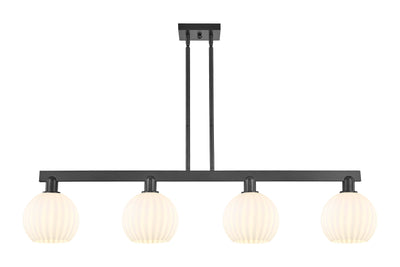 Arcadia Island Light Cast Brass Finish