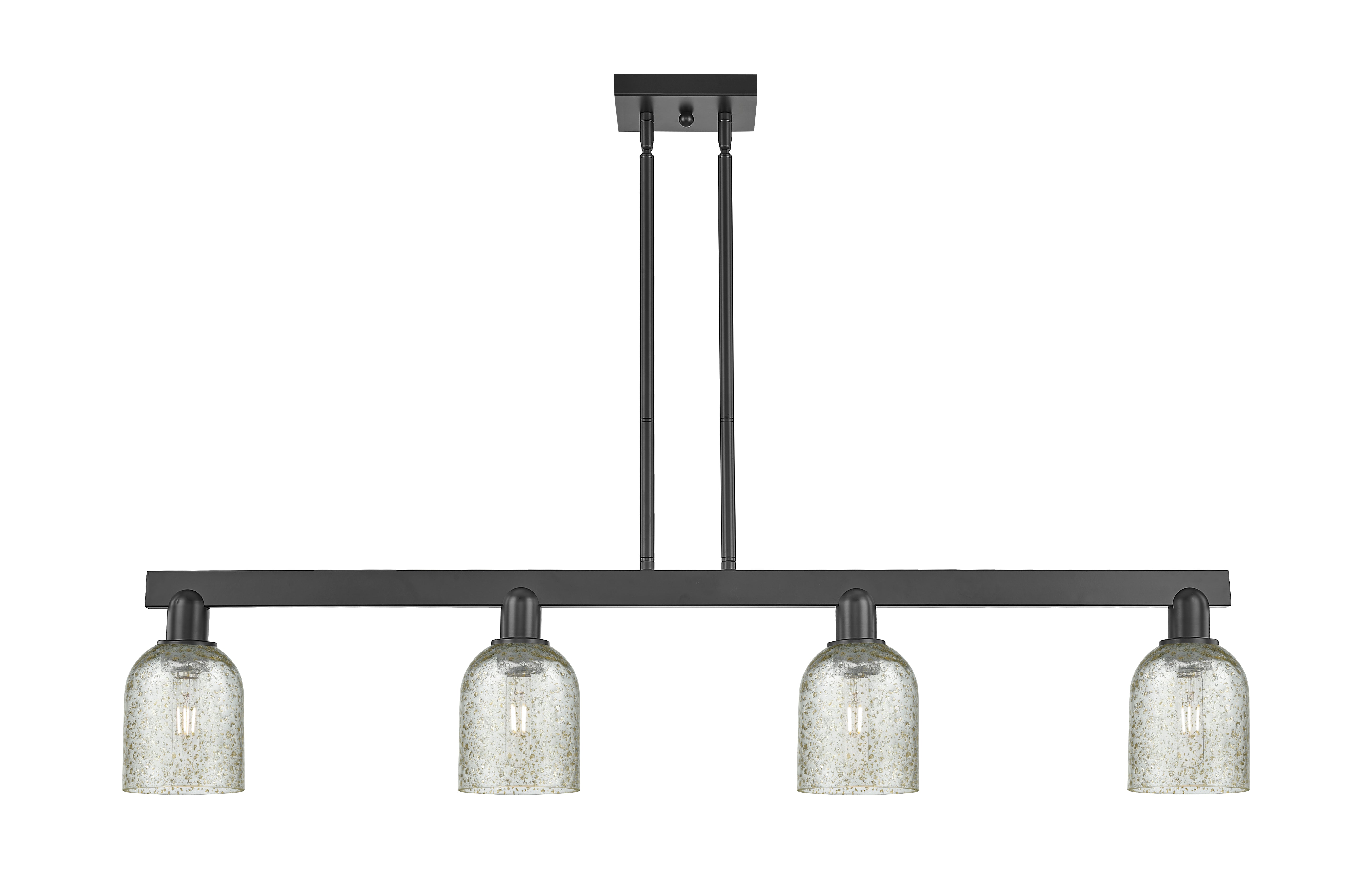 Arcadia Island Light Cast Brass Glass Steel
