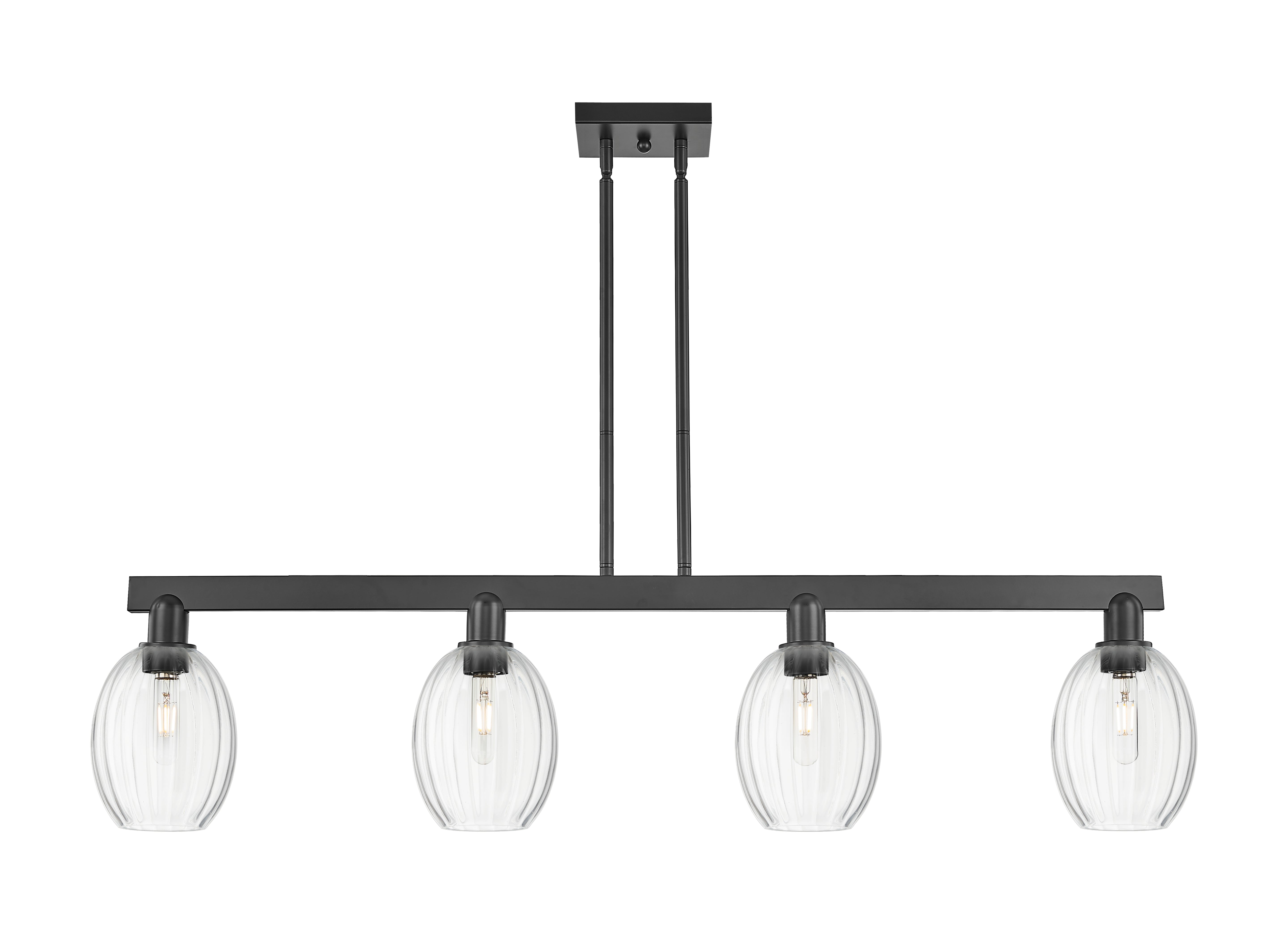 Arcadia Island Light Cast Brass Steel Glass