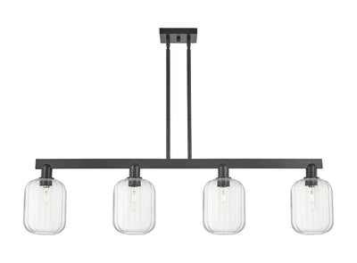 Arcadia Island Light Cast Brass Steel Glass