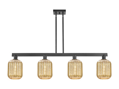 Arcadia Island Light Cast Brass Steel Glass