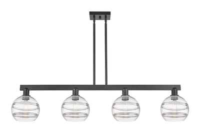 Arcadia Island Light Cast Brass Steel Glass