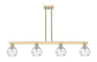 Arcadia Island Light Nine Inch Brass