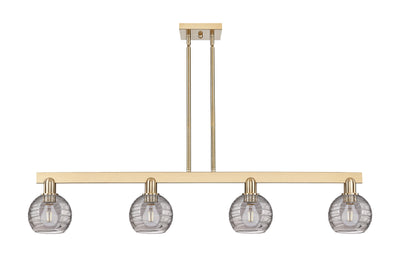 Arcadia Island Light Nine Inch Brass