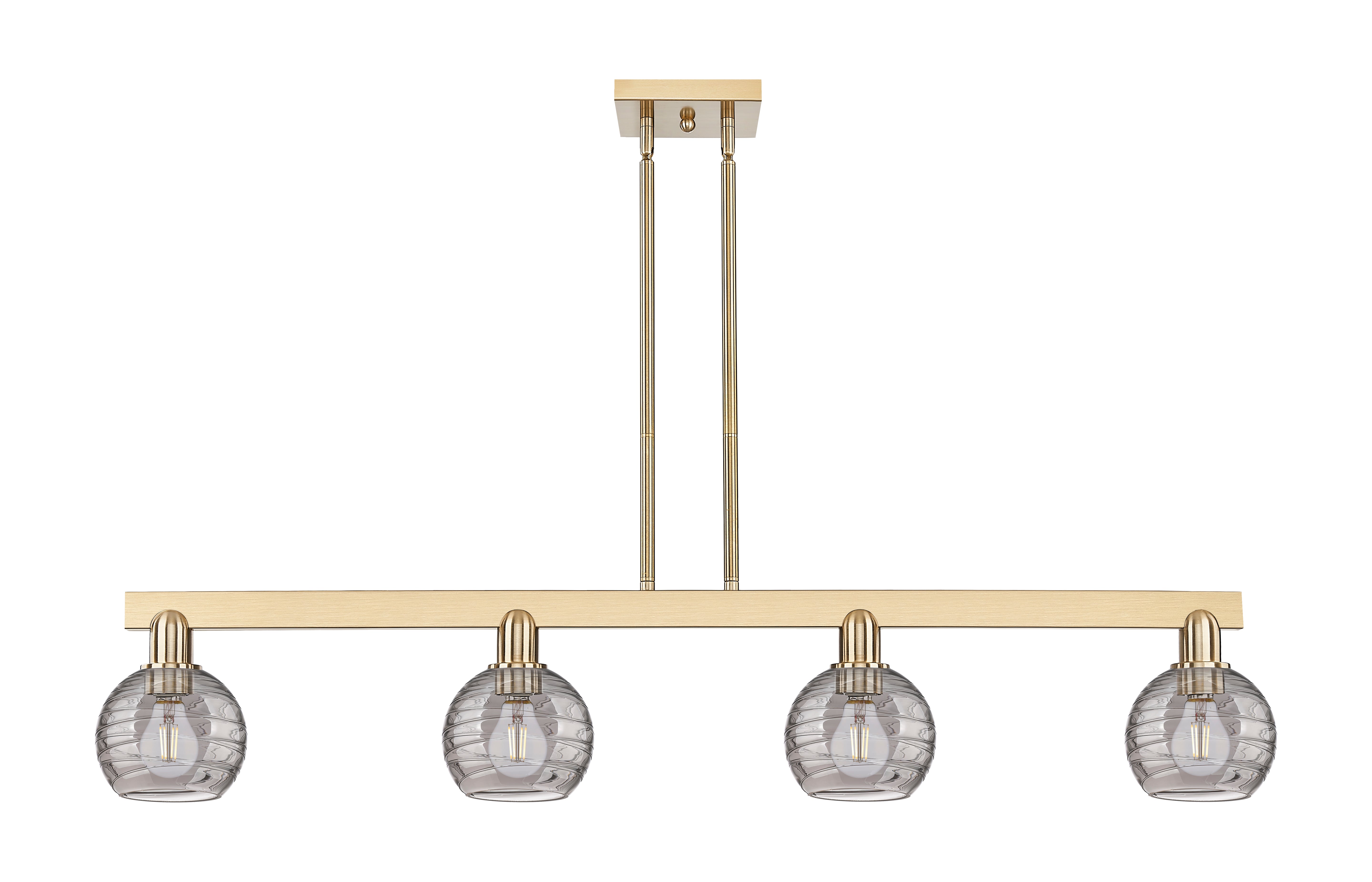 Arcadia Island Light Nine Inch Brass