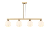 48-Inch 4-Light Stem-Hung Island Light 10.5-Inch High