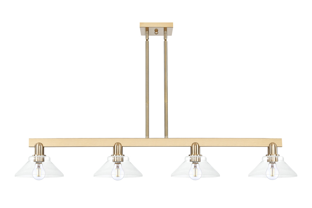 Orwell 51-Inch 4-Light Stem-Hung Island Light