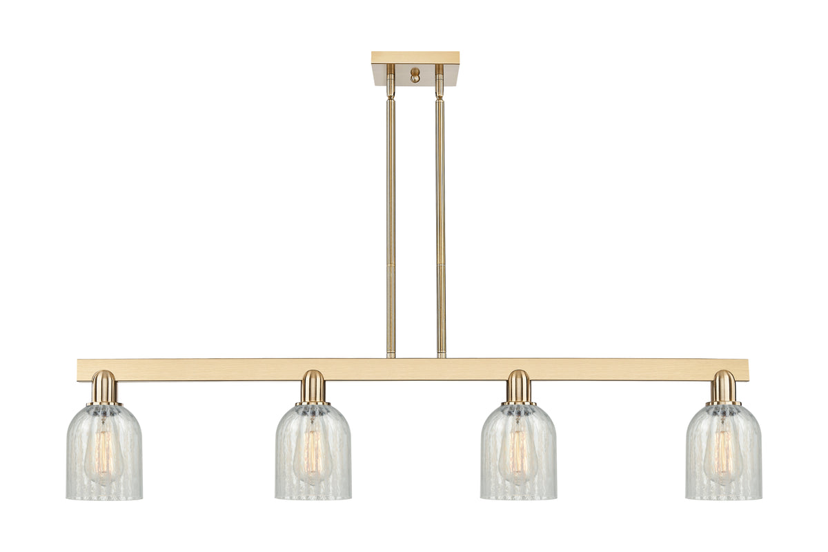 Caledonia 48-Inch 4-Light Stem-Hung Island Light 9.875-Inch High