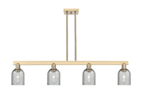 Caledonia 48-Inch 4-Light Stem-Hung Island Light 9.875-Inch High