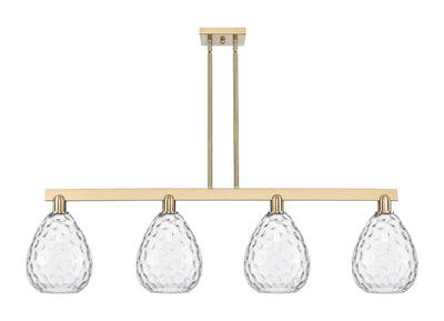 Arcadia Island Light Cast Brass Finish
