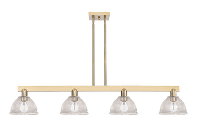 Arcadia Island Light Cast Brass Finish Steel