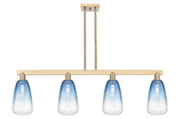 Brookhaven Almond 48-Inch 4-Light Stem-Hung Island Light 13.875-Inch High