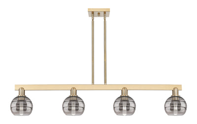 Arcadia Island Light Cast Brass Glass