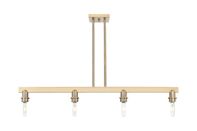 Arcadia Island Light Brass Steel Glass