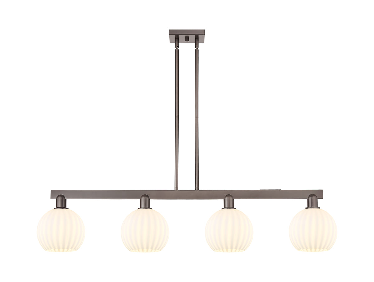 48-Inch 4-Light Stem-Hung Island Light 10.5-Inch High
