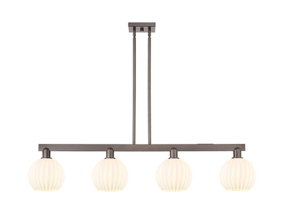 Arcadia Island Light Cast Brass Finish