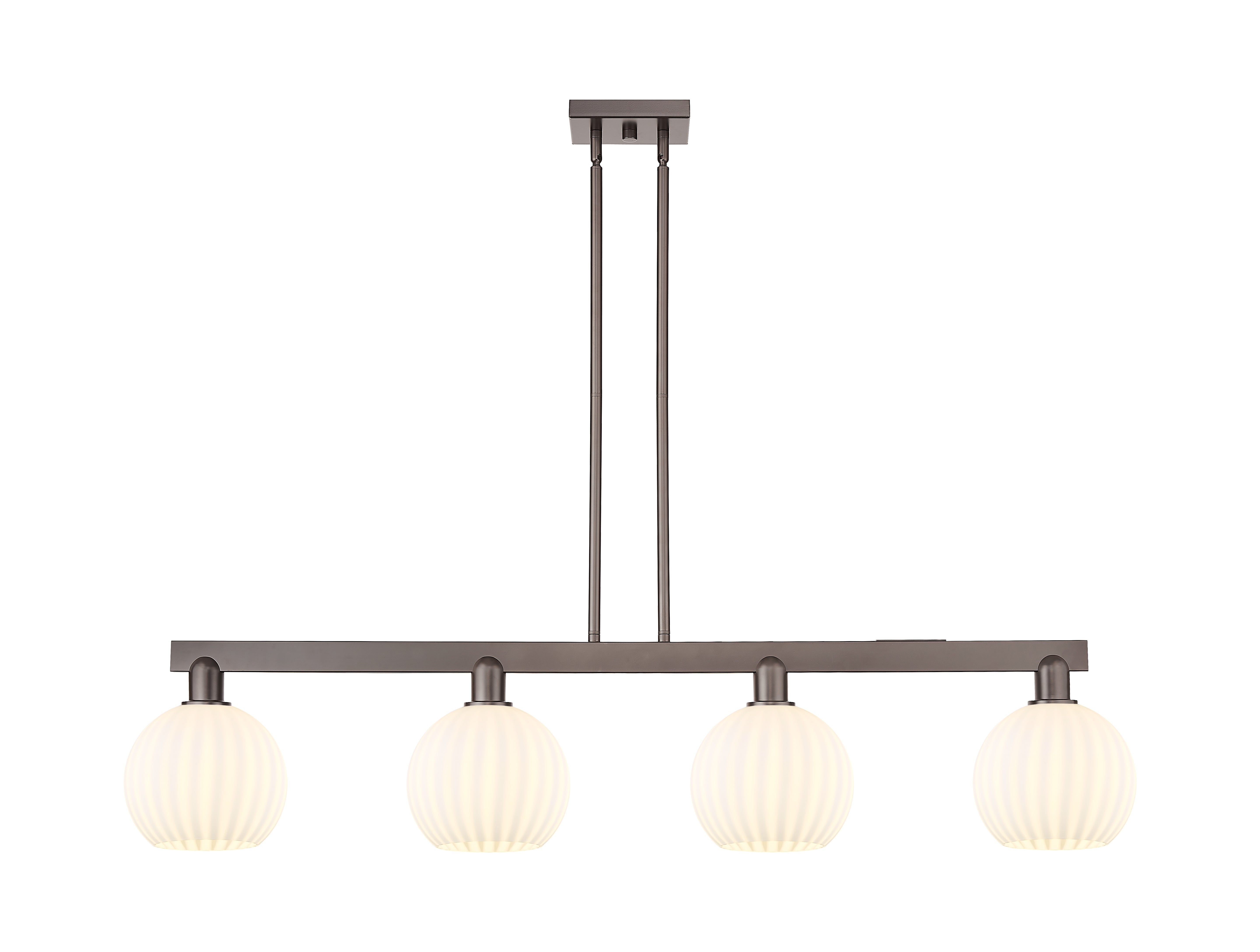 Arcadia Island Light Cast Brass Finish