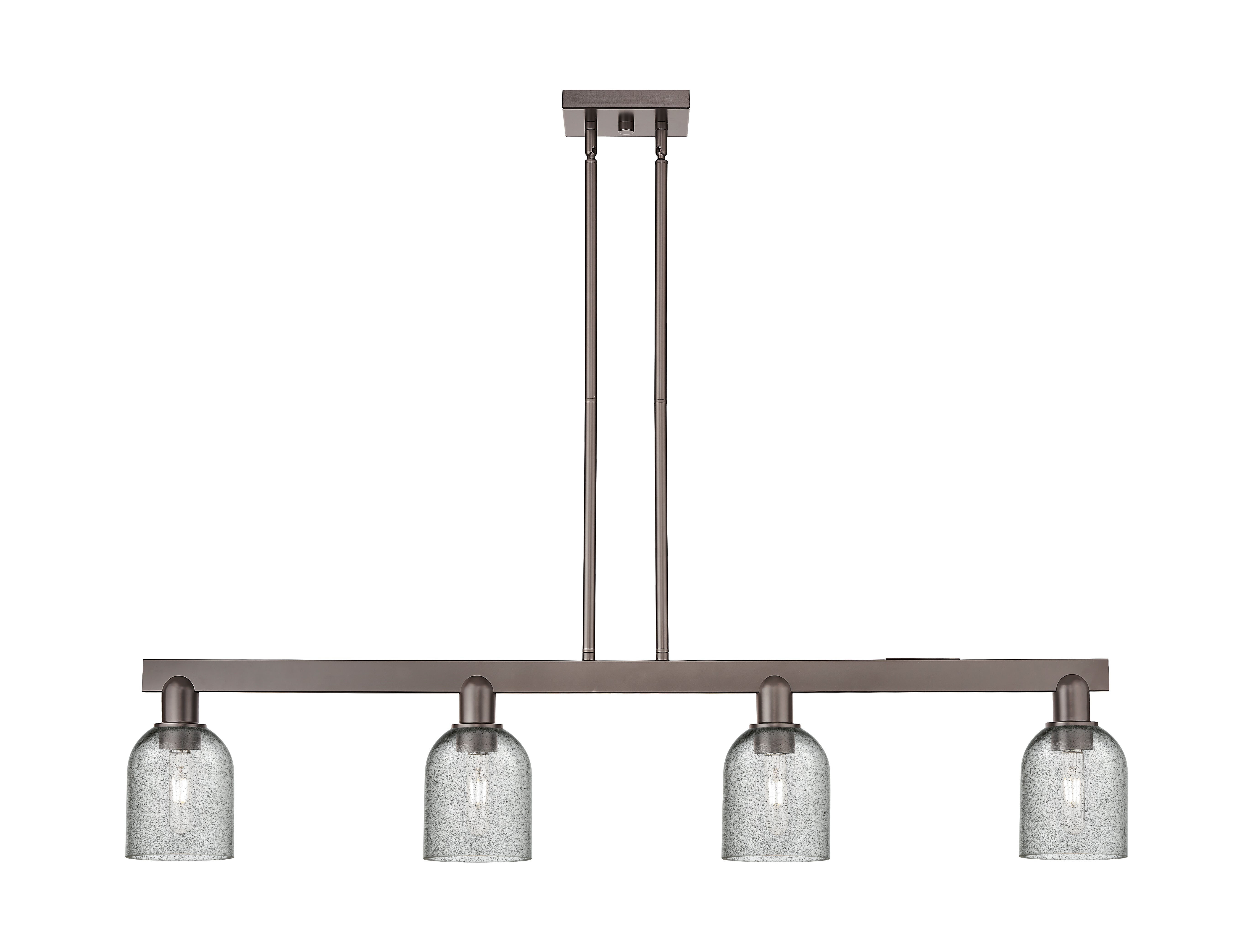 Arcadia Island Light Cast Brass Glass Steel