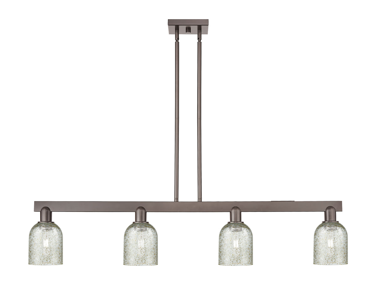 Caledonia 48-Inch 4-Light Stem-Hung Island Light 9.875-Inch High