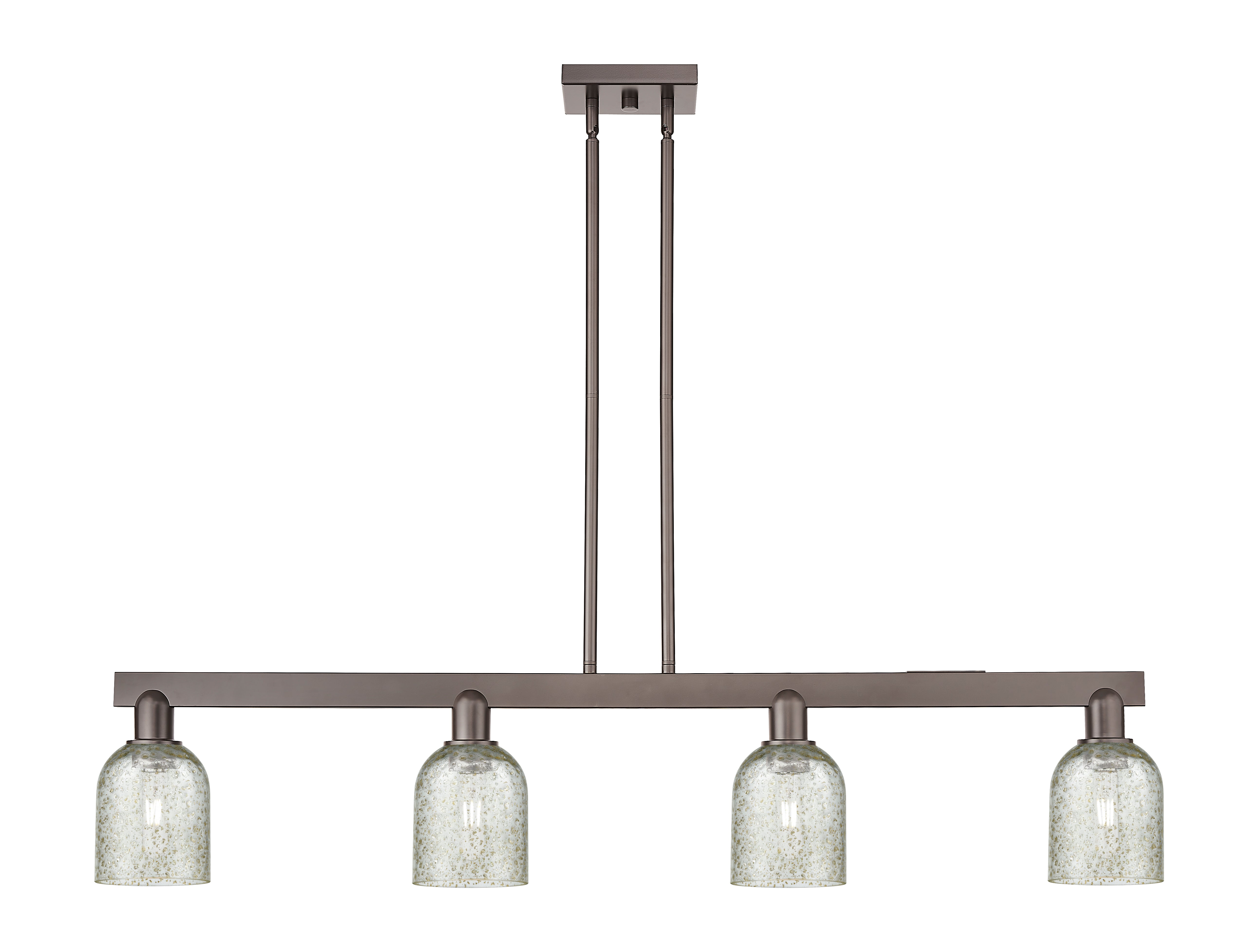 Arcadia Island Light Cast Brass Glass Steel