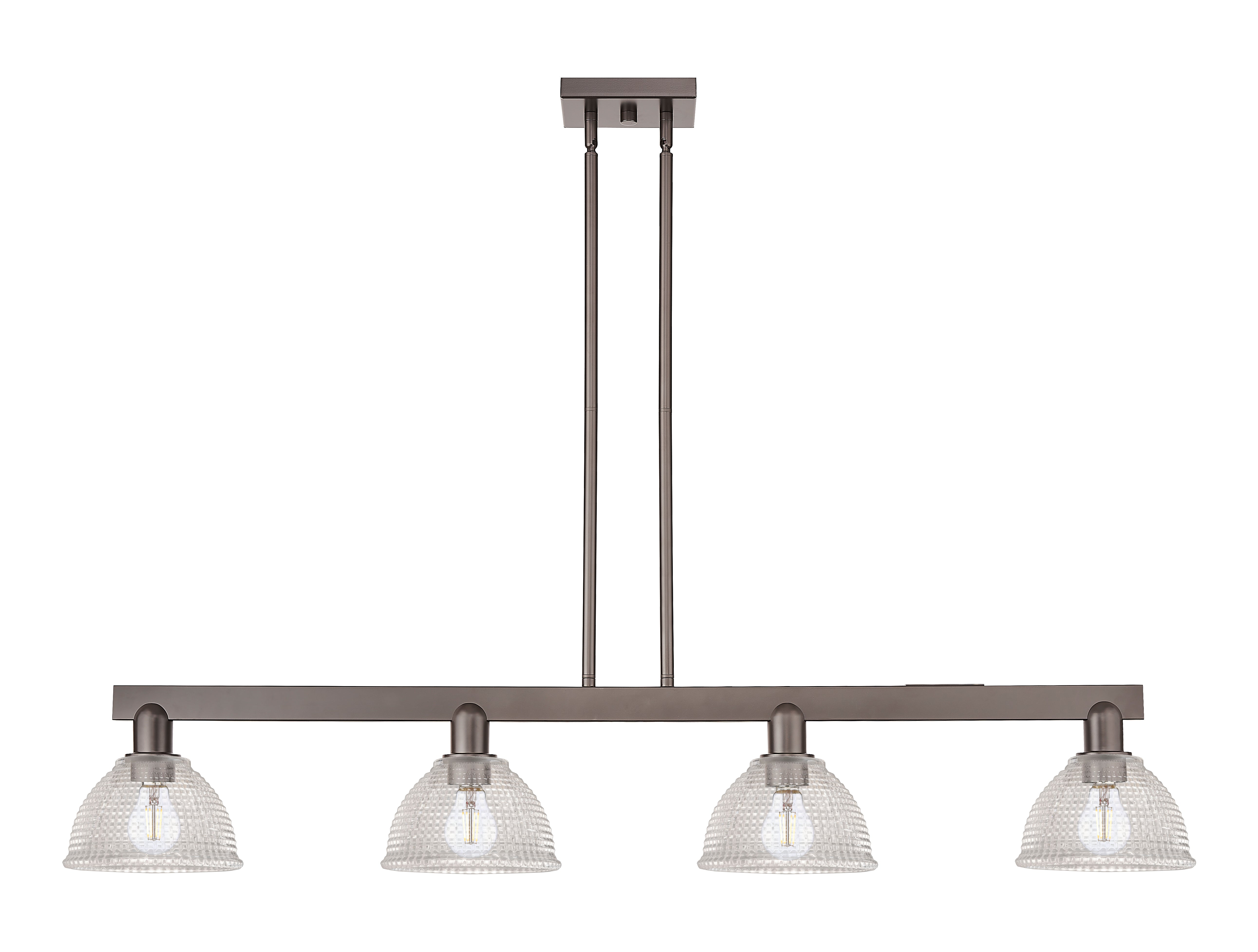 Arcadia Island Light Cast Brass Finish Steel