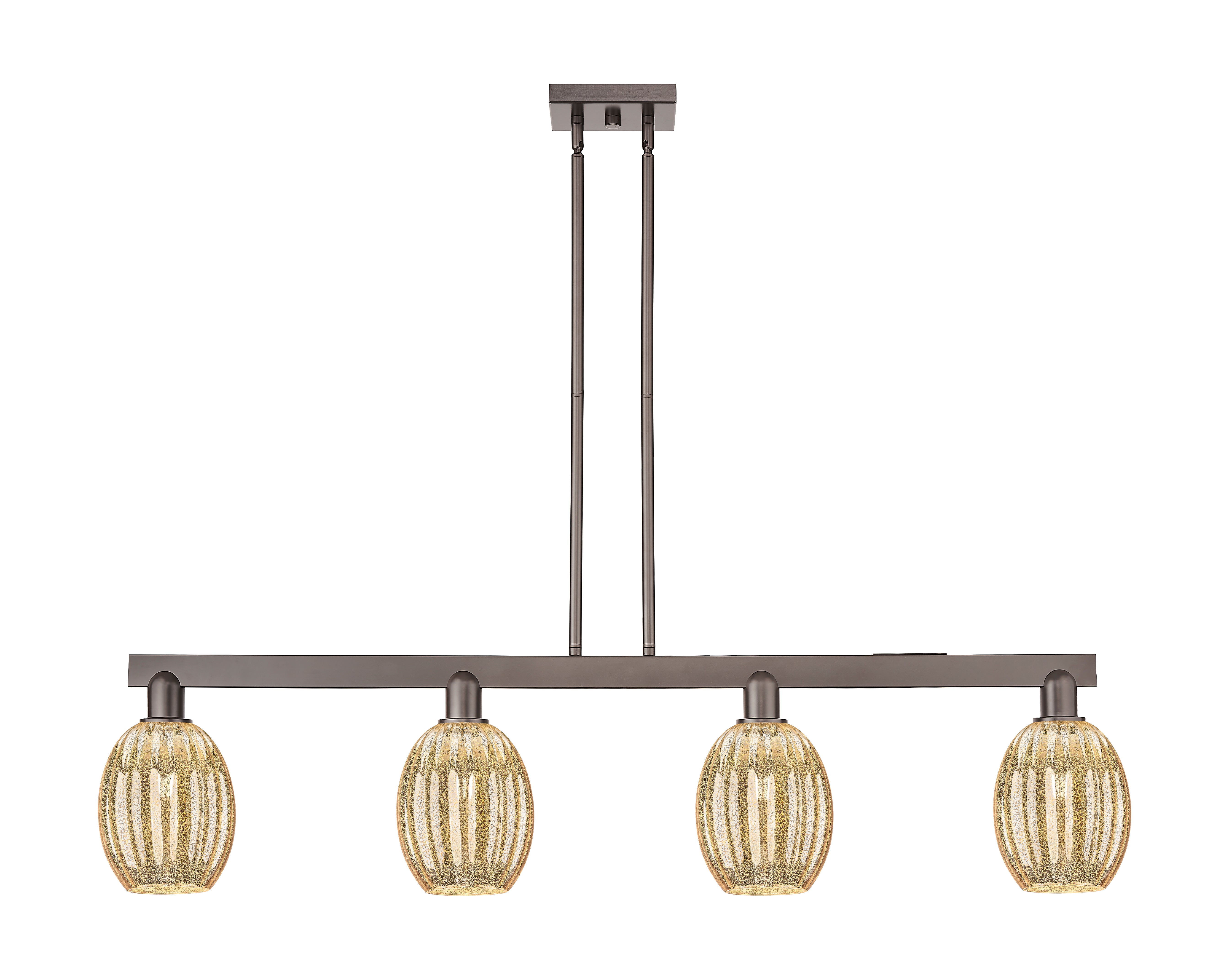 Arcadia Island Light Cast Brass Steel Glass
