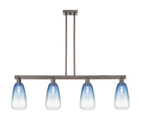 Brookhaven Almond 48-Inch 4-Light Stem-Hung Island Light 13.875-Inch High