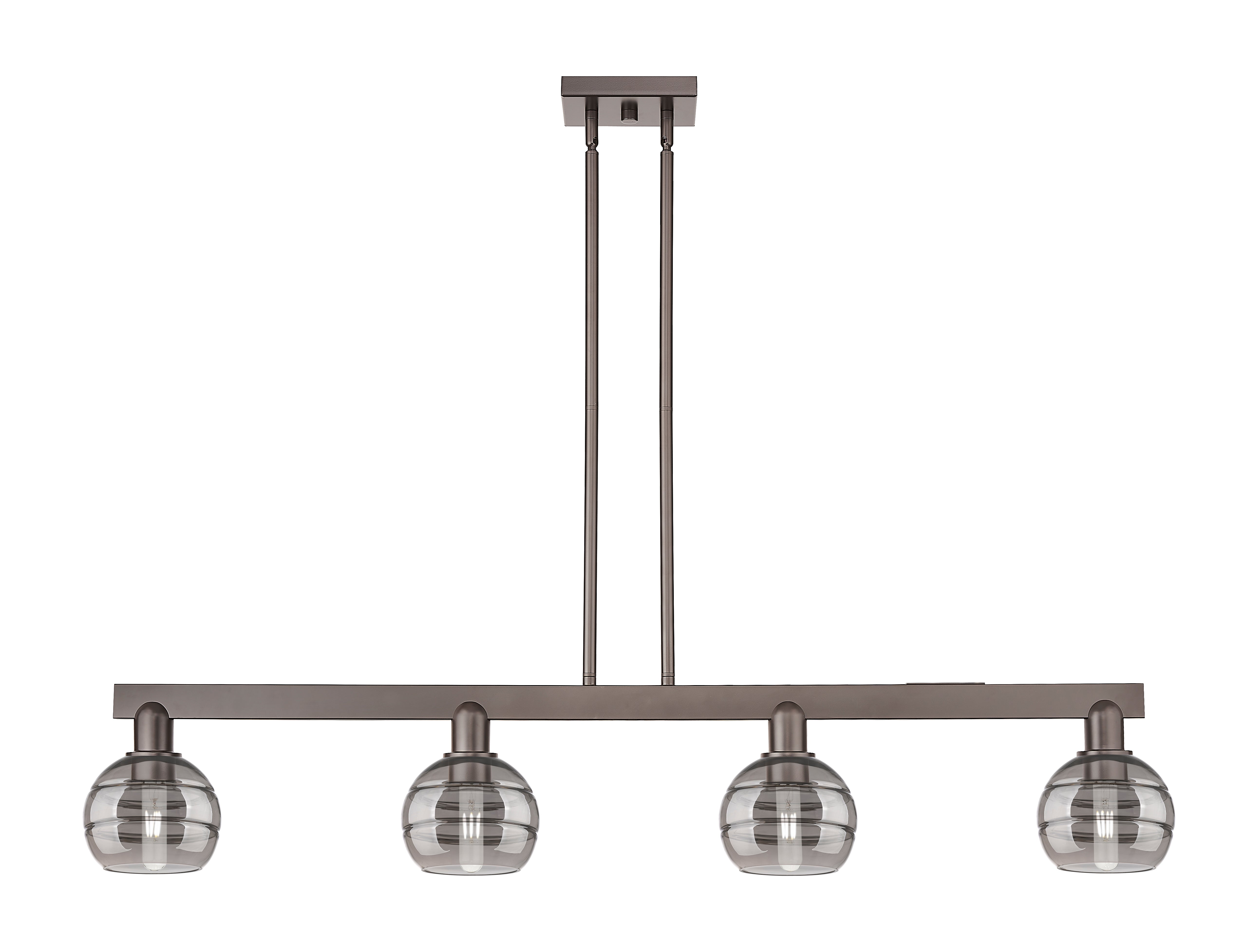 Arcadia Island Light Cast Brass Glass