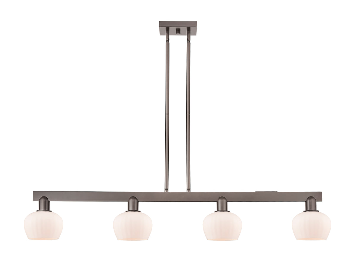 Fenton 49-Inch 4-Light Stem-Hung Island Light 8.375-Inch High