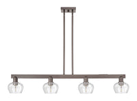 Fenton 49-Inch 4-Light Stem-Hung Island Light 8.375-Inch High