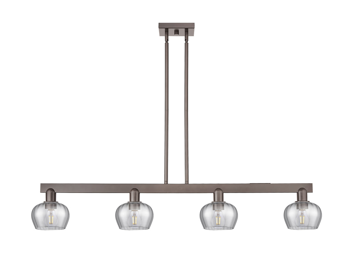 Fenton 49-Inch 4-Light Stem-Hung Island Light 8.375-Inch High