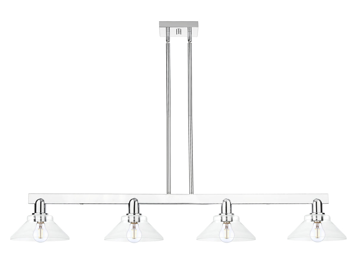 Orwell 51-Inch 4-Light Stem-Hung Island Light