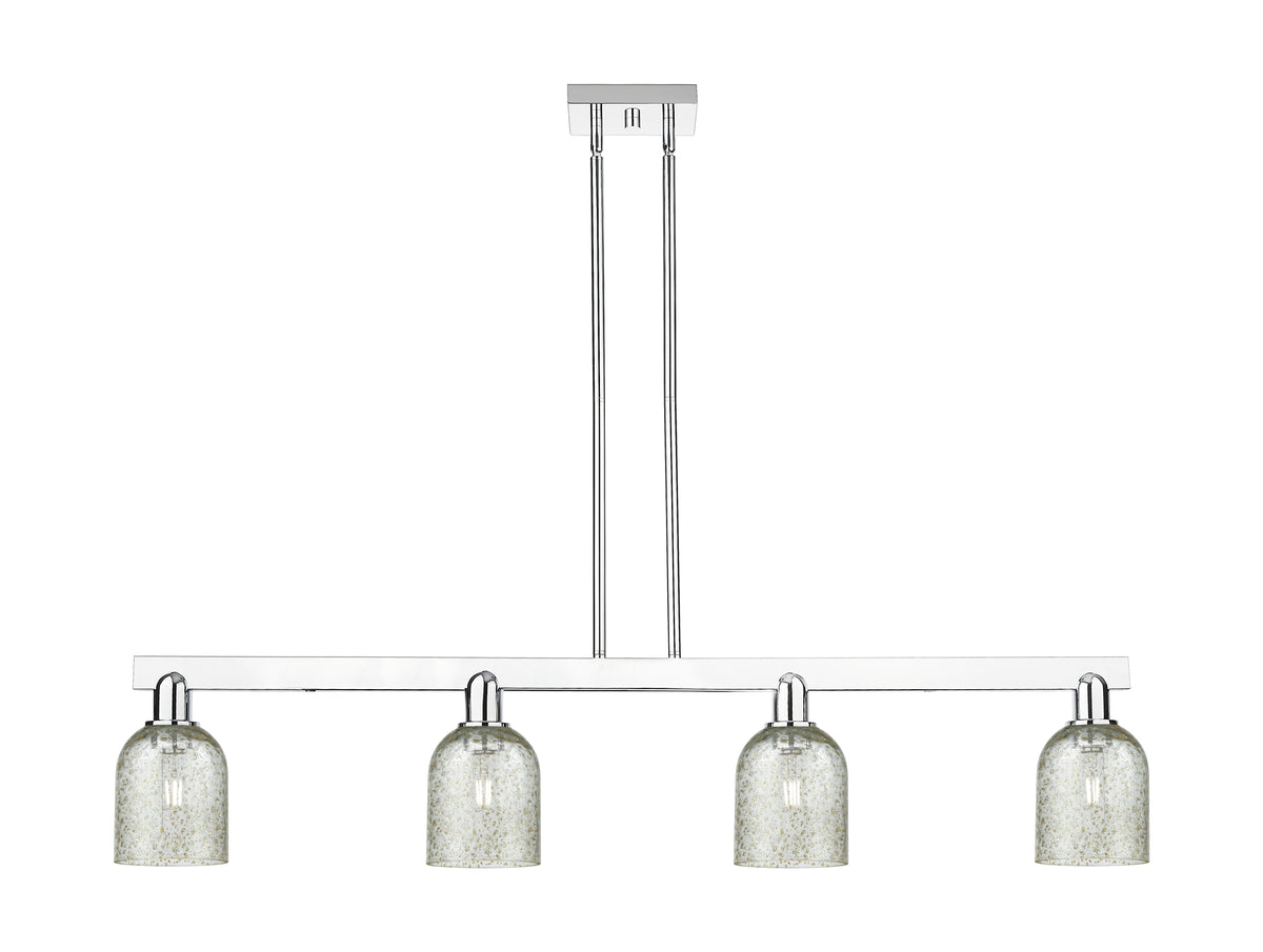 Caledonia 48-Inch 4-Light Stem-Hung Island Light 9.875-Inch High