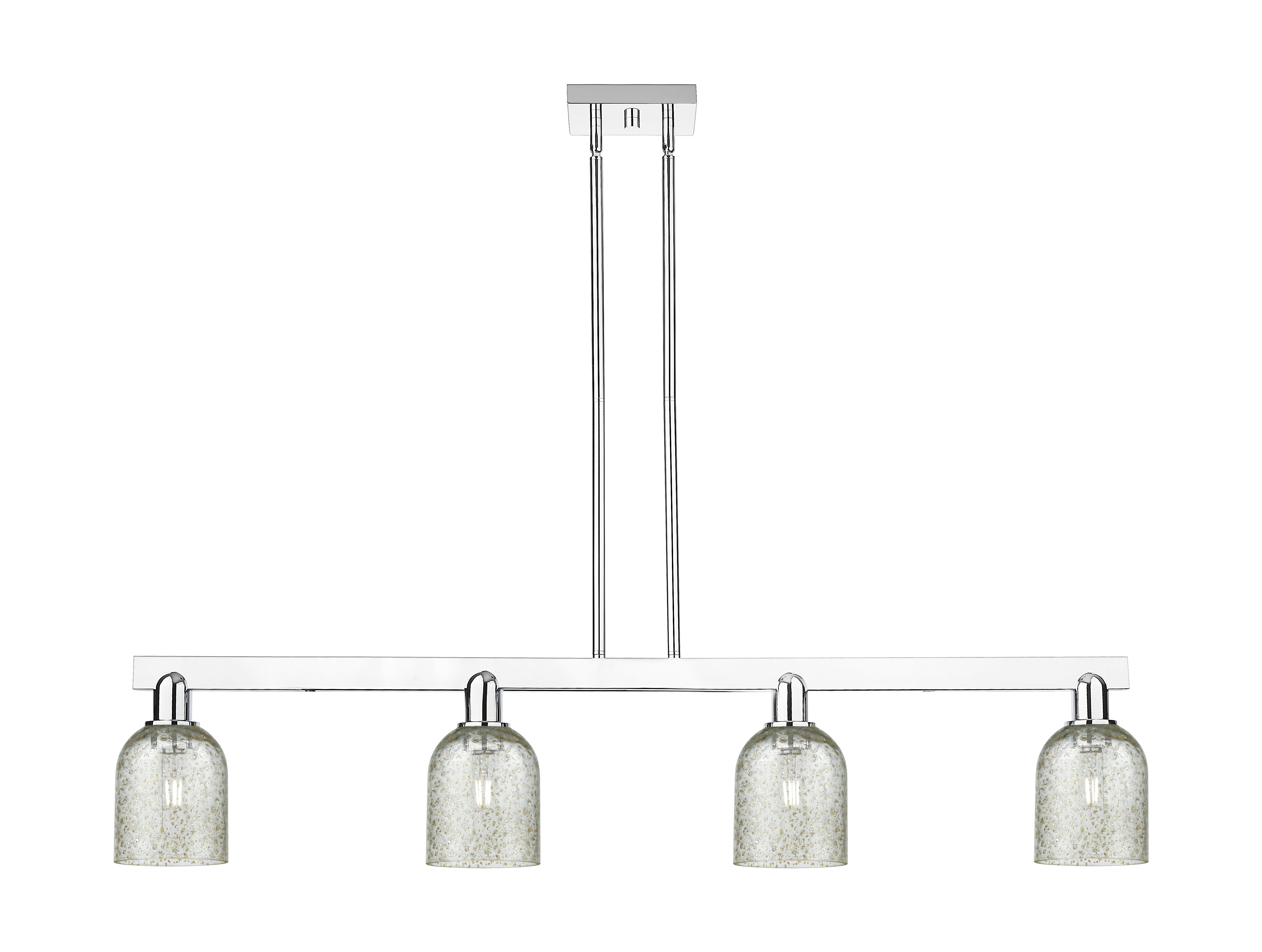 Arcadia Island Light Cast Brass Glass Steel