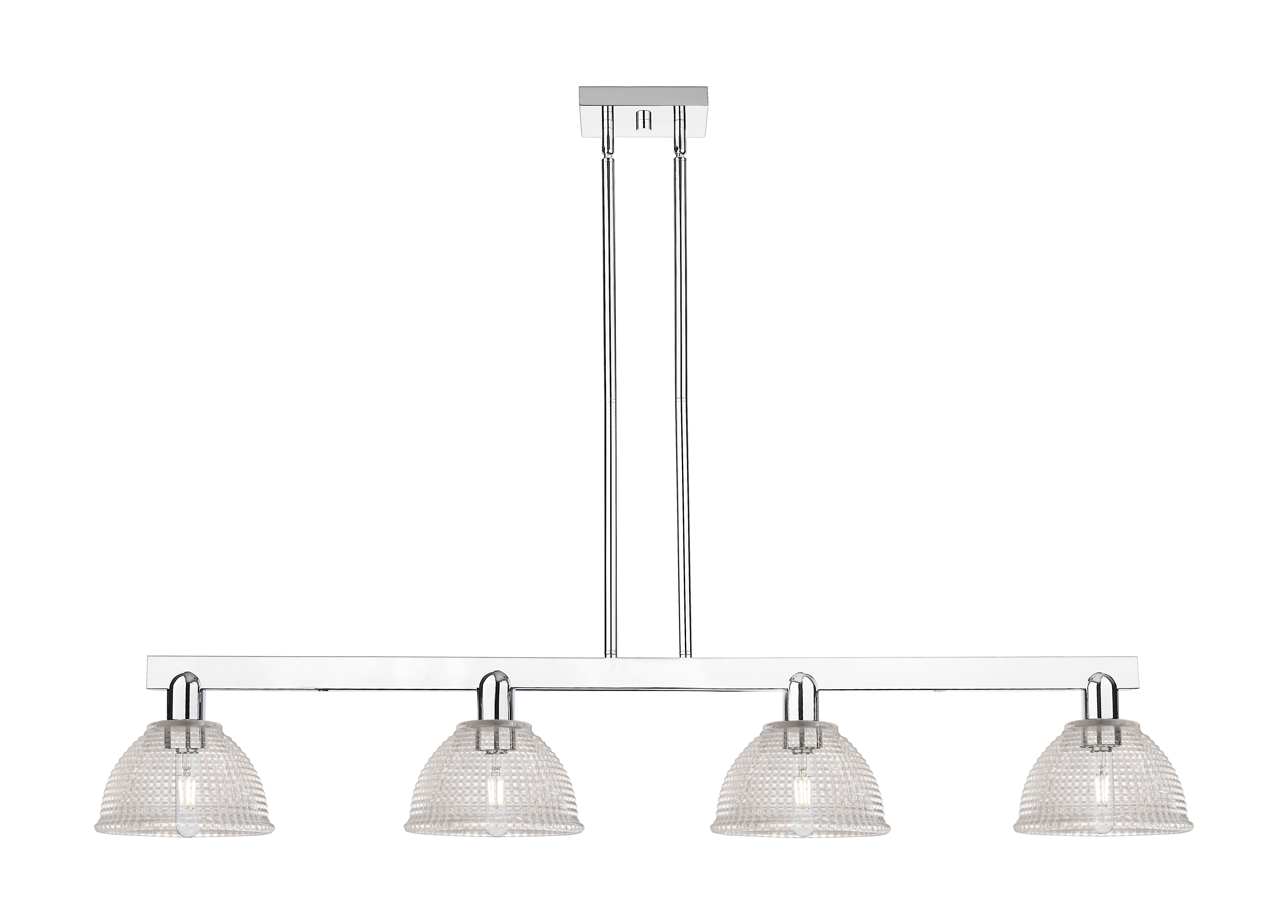 Arcadia Island Light Cast Brass Finish Steel
