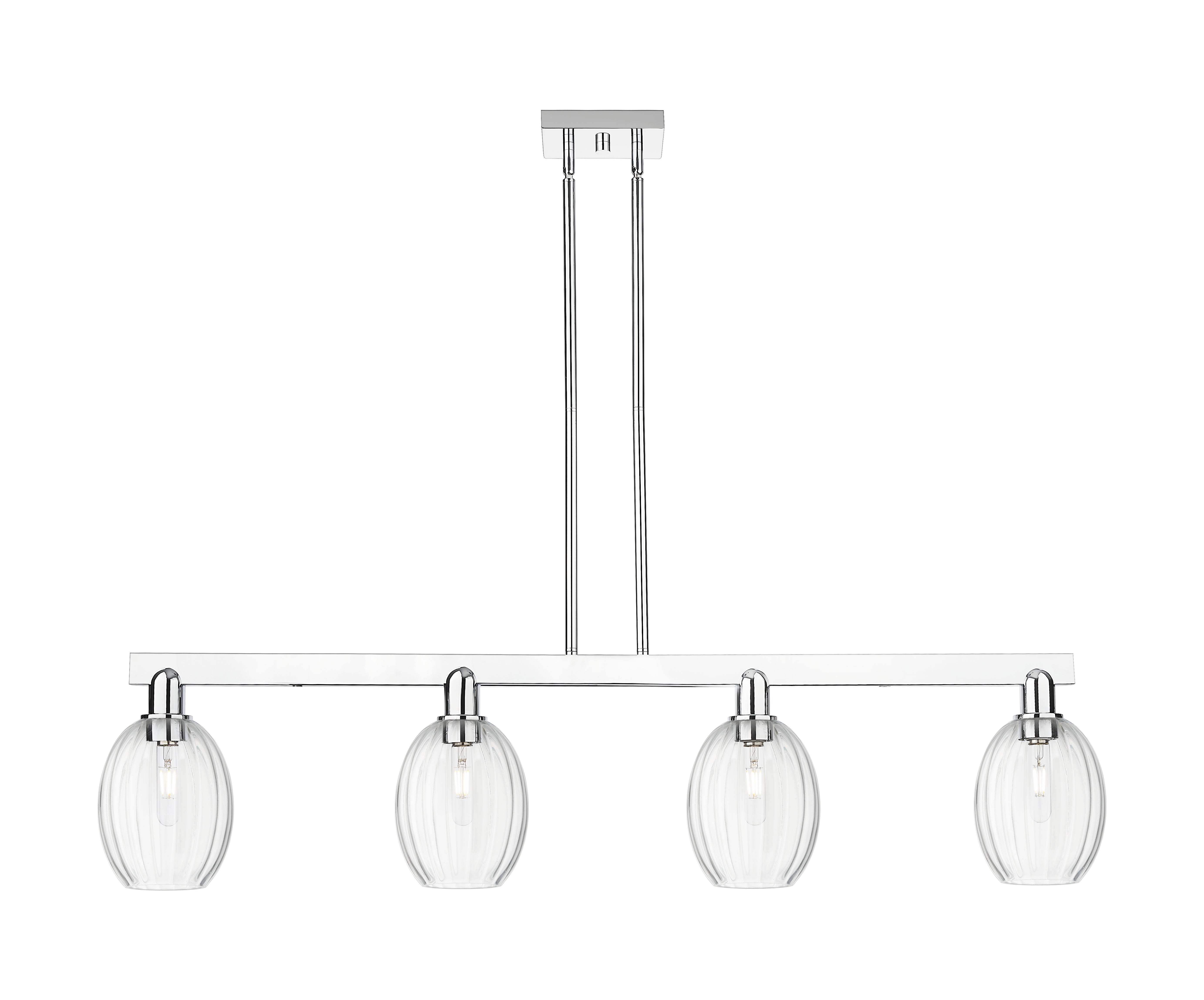 Arcadia Island Light Cast Brass Steel Glass