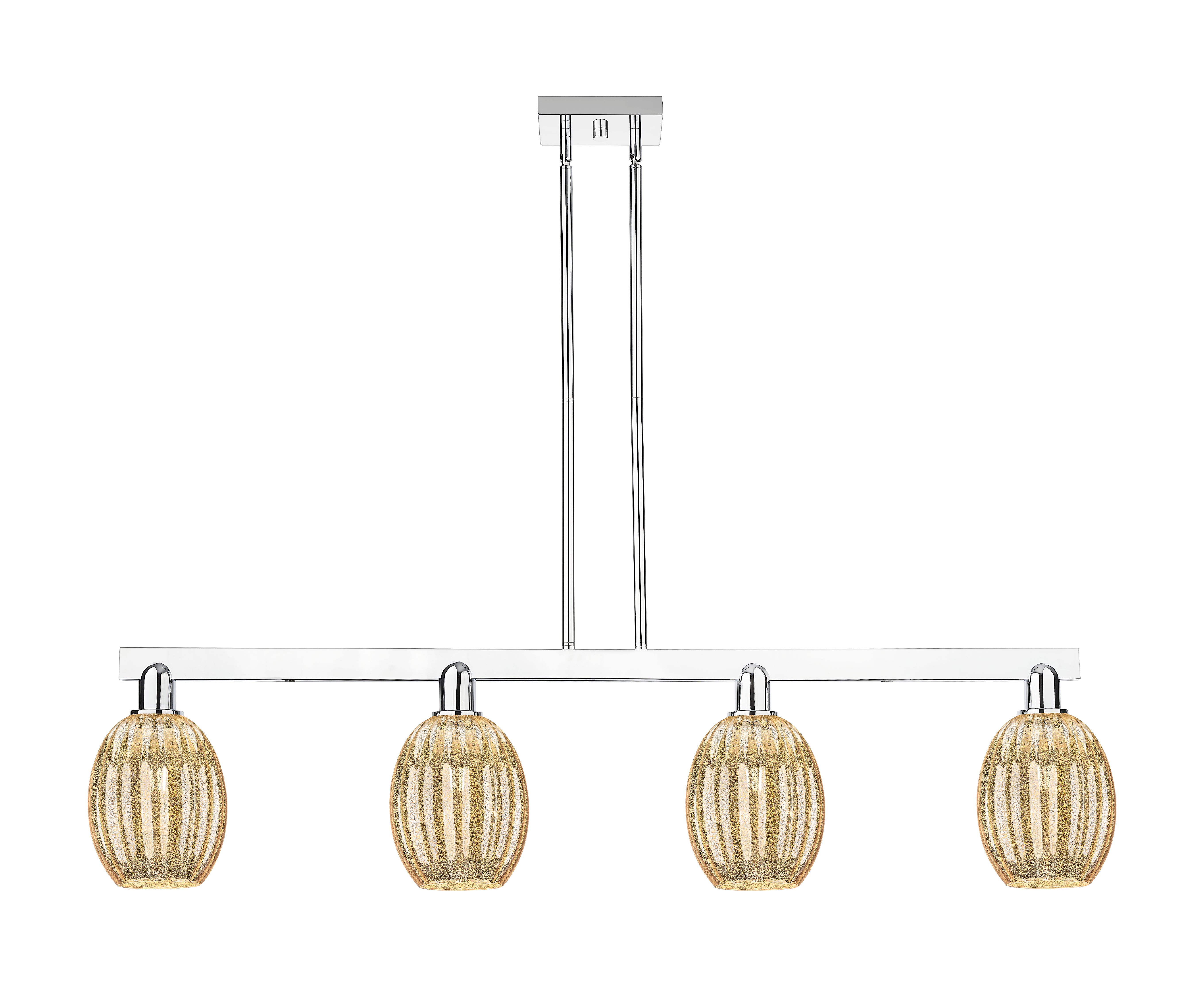 Arcadia Island Light Cast Brass Steel Glass