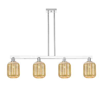 Arcadia Island Light Cast Brass Steel Glass