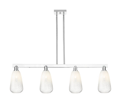 Arcadia Island Light Glass Brass Steel
