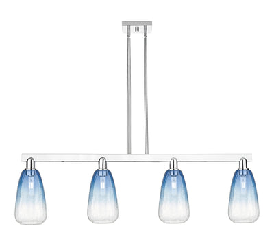 Arcadia Island Light Glass Brass Steel