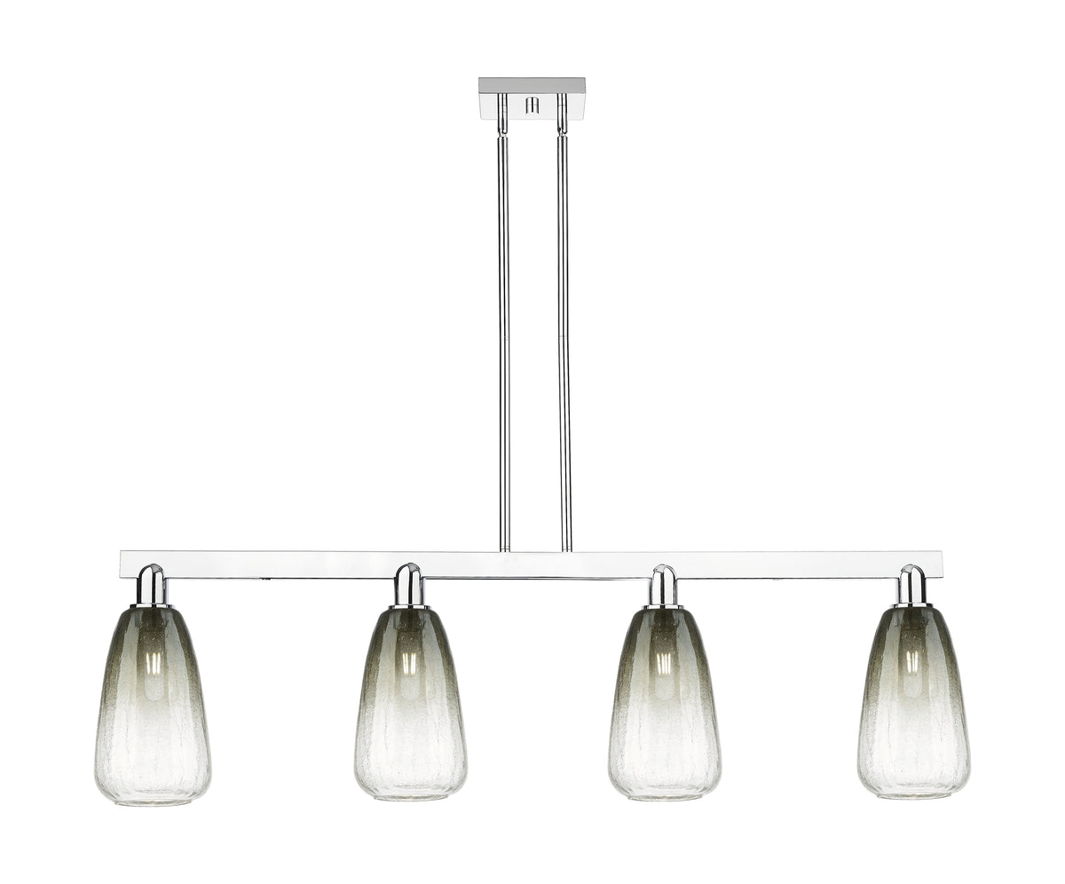 Brookhaven Almond 48-Inch 4-Light Stem-Hung Island Light 13.875-Inch High