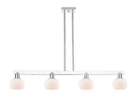 Fenton 49-Inch 4-Light Stem-Hung Island Light 8.375-Inch High