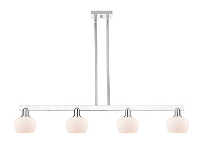 Arcadia Island Light Cast Brass Glass Steel
